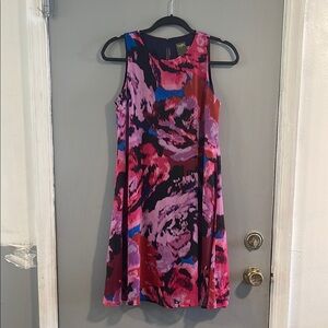 Taylor Pink Red‎ Sleeveless A-line Mini Dress Size 2